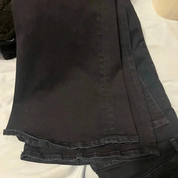 FRAME Le Crop Bell Flare Jeans Rockview Blue Dark Wash NWT - Picture 10 of 10